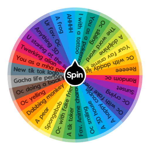 Drawing challenge Spin The Wheel App