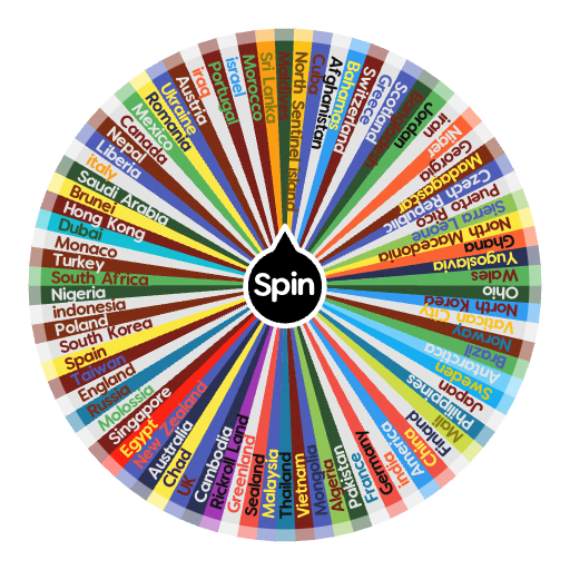 Drawing Country Flags From Memory Spin the Wheel Random Picker