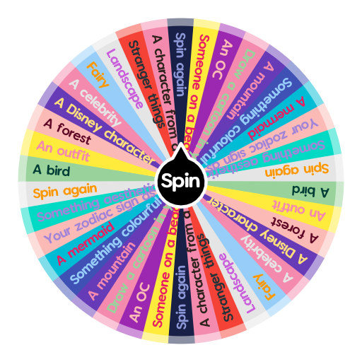 Drawing idea wheel 🏻 Spin the Wheel Random Picker