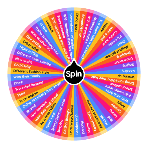 Drawing your OC (Original Character)... | Spin The Wheel - Random Picker