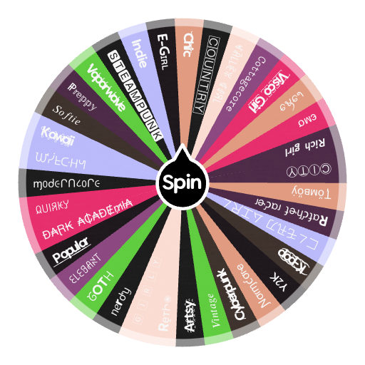 Dress The Aesthetic Spin The Wheel App