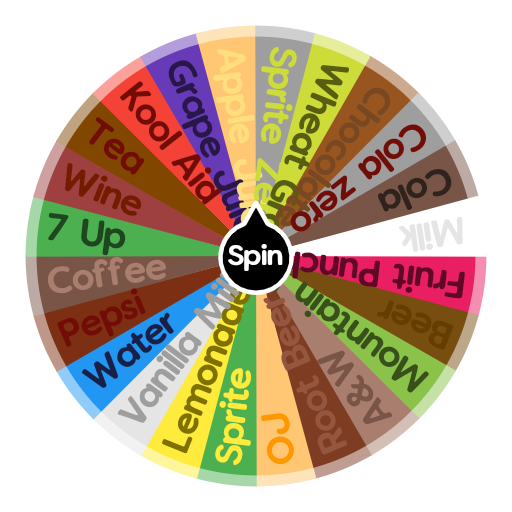 Drinks Wheel  Spin the Wheel - Random Picker