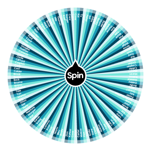 Dude’s water names | Spin the Wheel - Random Picker