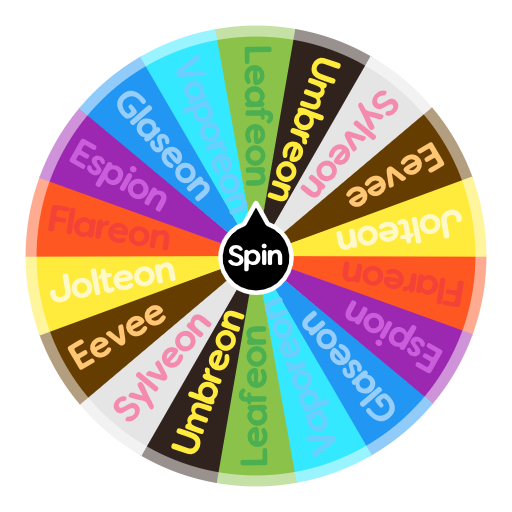 Eeveelusion Spin | Spin The Wheel App