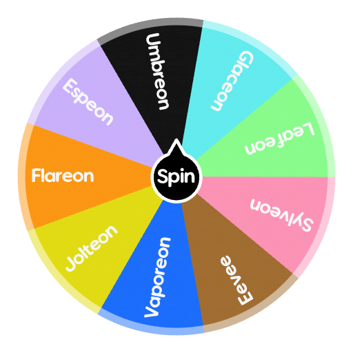 Eeveelutions | Spin The Wheel - Random Picker