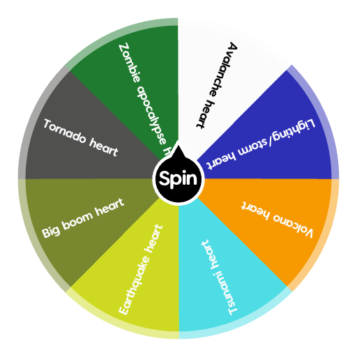 Eight Natural Disaster Spin The Wheel Random Picker