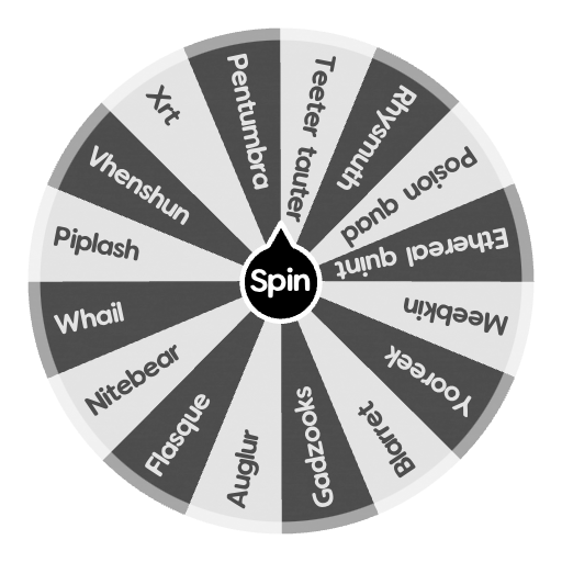 Ethereal workshop monsters | Spin the Wheel - Random Picker