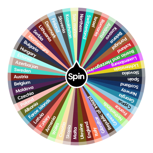 Euro 2024 Spin The Wheel App