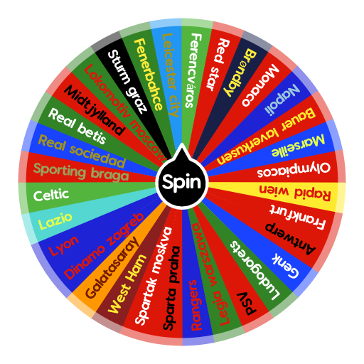 Europa league | Spin the Wheel - Random Picker