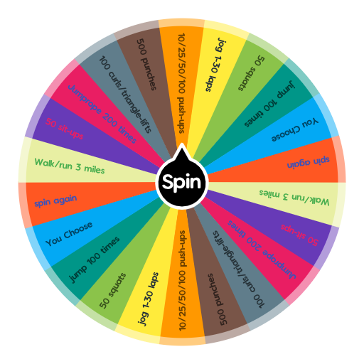 Exercise | Spin The Wheel App