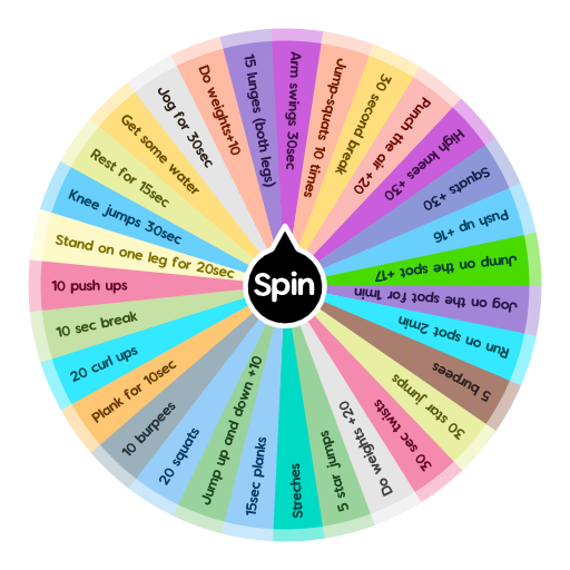 Exercise spin 2025 the wheel