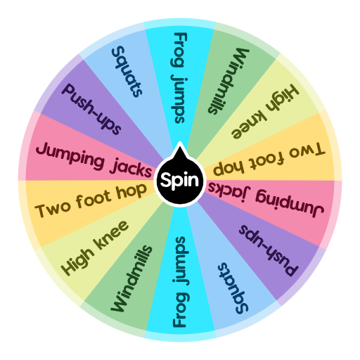 Exercise wheel | Spin the Wheel - Random Picker