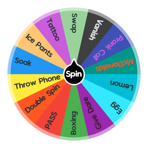 Extreme Mytery Dares Spin The Wheel App