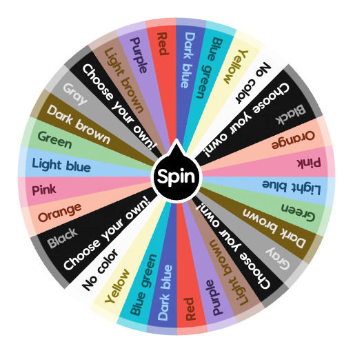 Eye Colors!  Spin the Wheel - Random Picker
