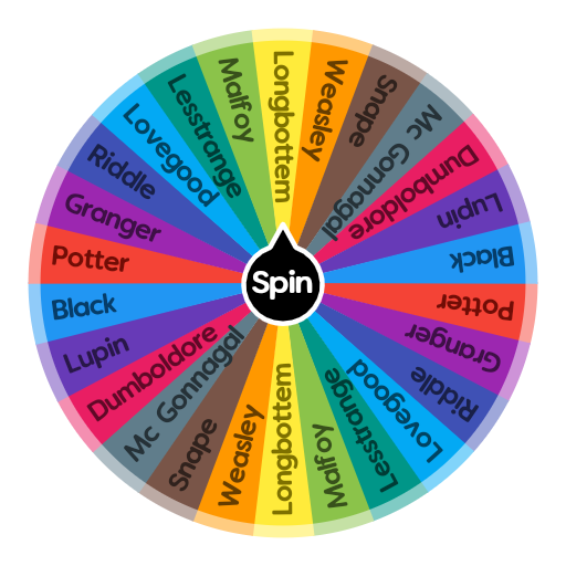 Family from HP | Spin The Wheel App