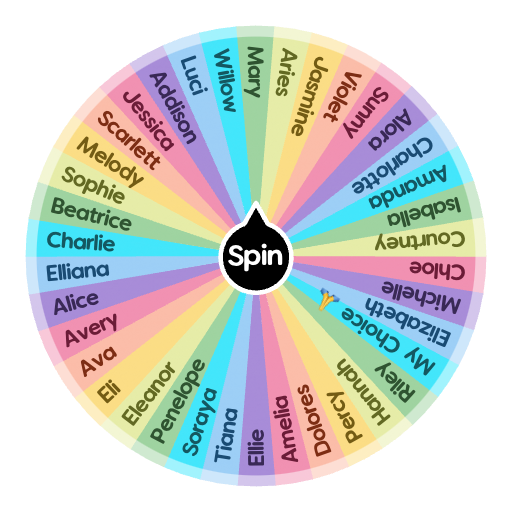 Feminine Names Spin The Wheel App