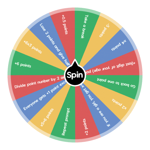 First to 1000 points wins | Spin the Wheel - Random Picker