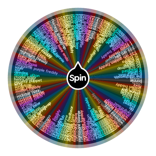 fnaf all characters (170+) Spin the Wheel Random Picker