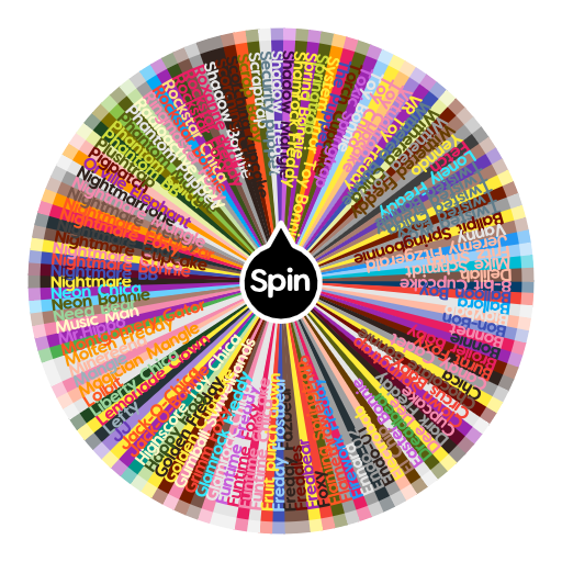 FNaF character wheel Spin The Wheel App