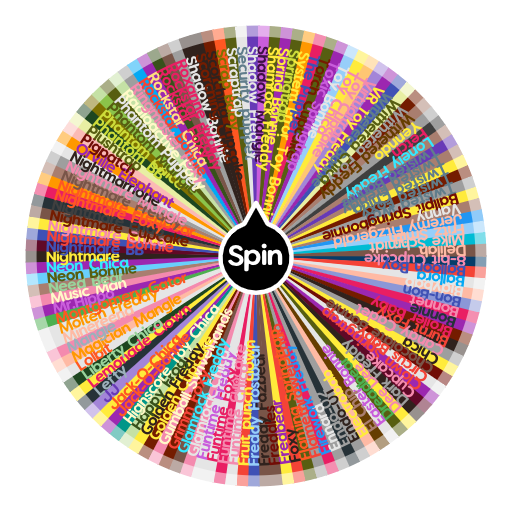 FNAF Animatronic Types  Spin the Wheel - Random Picker