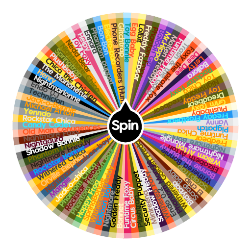 Fnaf Characters Update Spin The Wheel App
