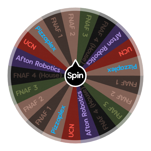 FNAF Maps Spin The Wheel App   Fnaf Maps 