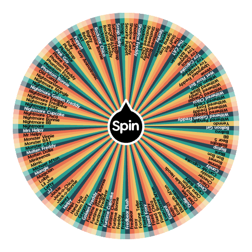 Fanatsy Wheel Spinner Fnaf Wheel (Scott, Steel Wool, Hoaxes and Fanmades) | Spin The Wheel ...