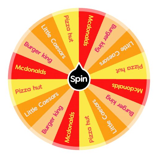 Food options Spin the Wheel Random Picker