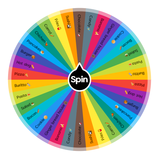 Where to Eat-Fast Food  Spin the Wheel - Random Picker