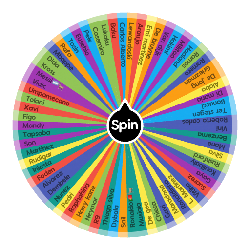 Footballers | Spin the Wheel - Random Picker