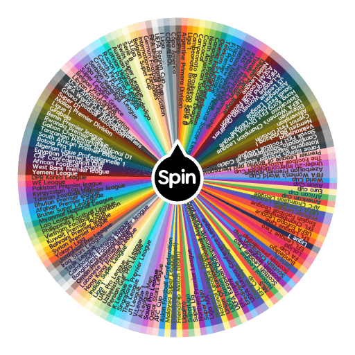 Football/Soccer League | Spin the Wheel - Random Picker