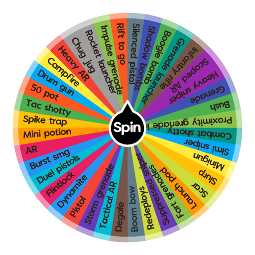 Fortnite Loadout | Spin The Wheel - Random Picker