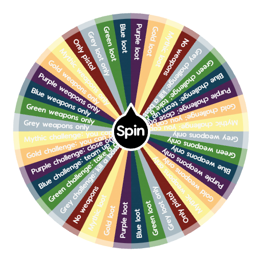 Fortnite challenge wheel | Spin the Wheel - Random Picker