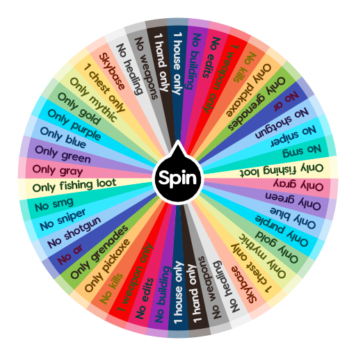 Fortnite Challenges | Spin The Wheel -