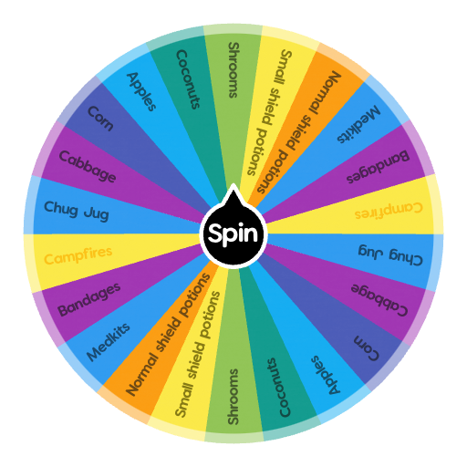 Fortnite Heals | Spin the Wheel - Random Picker