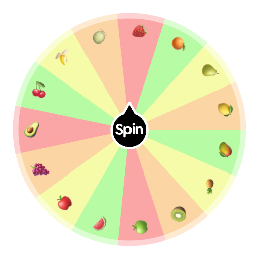 Fruit Wheel🍉🍇🍌🍋🥝🫐 Spin The Wheel App 