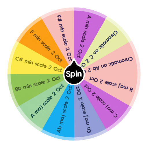 G5 bassoon scales 84 bpm Spin the Wheel Random Picker
