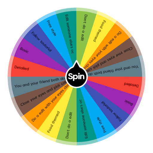 Gacha Edit Spin The Wheel App