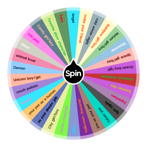 Gacha Life Oc Challenge Spin The Wheel App