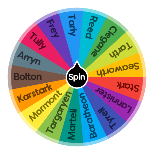 Game of Thrones Houses | Spin the Wheel - Random Picker