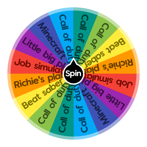 Game to play on PS4 (some include a VR set ) | Spin The Wheel App