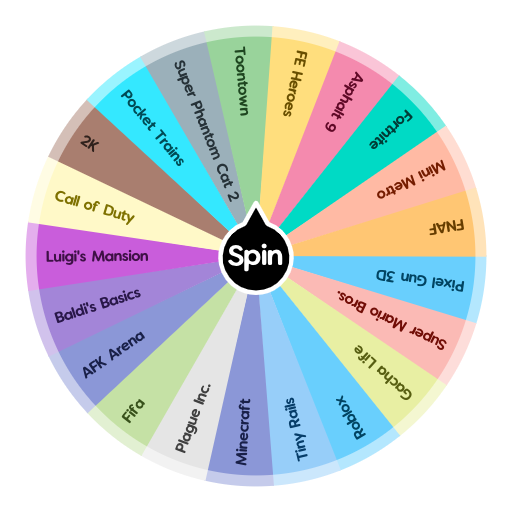 Mini Games Online  Spin the Wheel - Random Picker