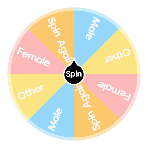 Gender Spin The Wheel Random Picker