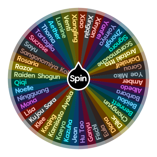 Genshin Characters | Spin The Wheel - Random Picker