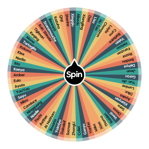 Genshin impact [3.4] Spin The Wheel App