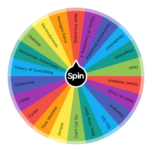 Geometry Dash S Main Level Spin The Wheel Random Picker