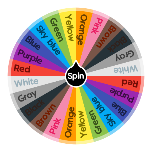 Get ur favorite color 😏😏 | Spin the Wheel - Random Picker