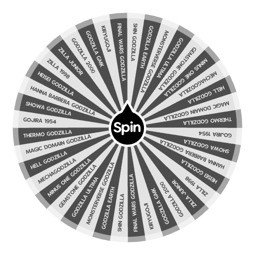 Godzilla Spin the Wheel Random Picker