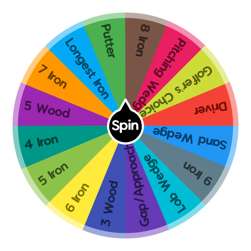 Golf Club Crazy Caddy | Spin the Wheel - Random Picker