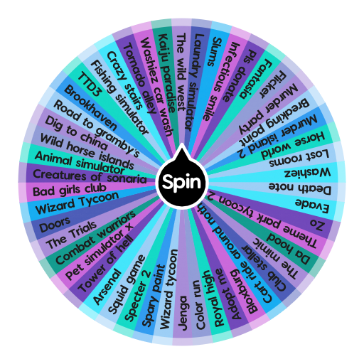 Roblox Games!  Spin the Wheel - Random Picker